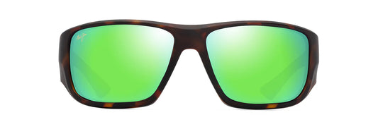 Maui Jim Keha GM663-10 – Matte DARK Havana / Maui Green | Lentes de Sol