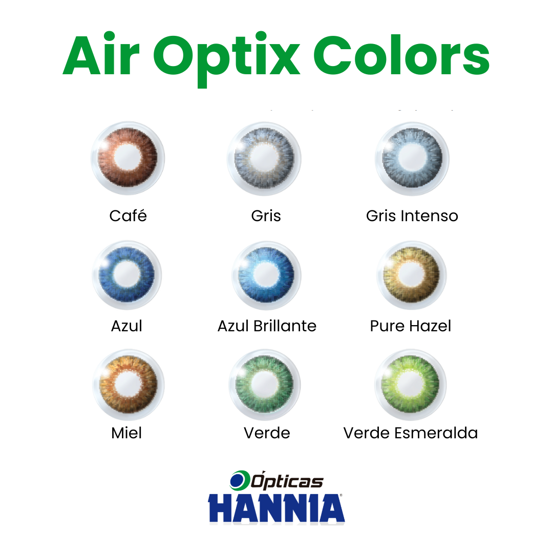 Air Optix Colors – Lentes de Contacto de Color Graduado