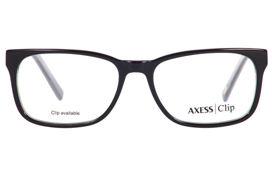 Axess Clip 2623 – Black Gray | Armazón de Acetato con Clip Polarizado