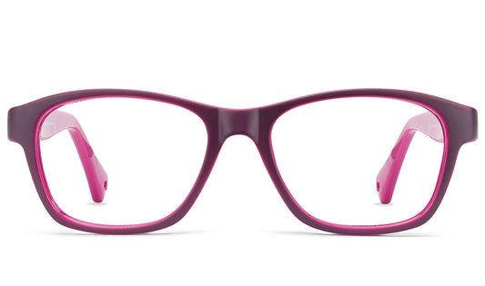 NANOvista NAO3050349SC – Armazón infantil Siliflex Clip bi púrpura/fucsia