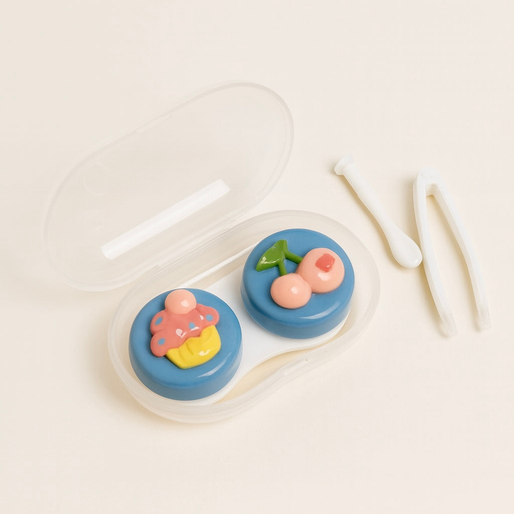Estuche para Lentes de Contacto – Diseño Decorativo