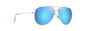 Maui Jim Hau'oli B665-17B – Shiny Silver / Blue Hawaii | Lentes de Sol