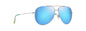 Maui Jim Hau'oli Xl B674-17B – SH Silver / Blue Hawaii | Lentes de Sol