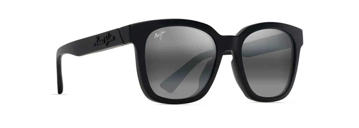 Maui Jim Honua Asian Fit 653-02A – Matte Black / Grey | Lentes de Sol
