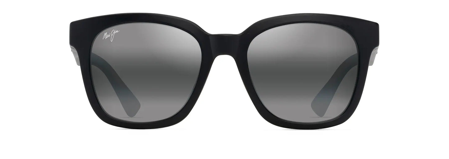 Maui Jim Honua Asian Fit 653-02A – Matte Black / Grey | Lentes de Sol