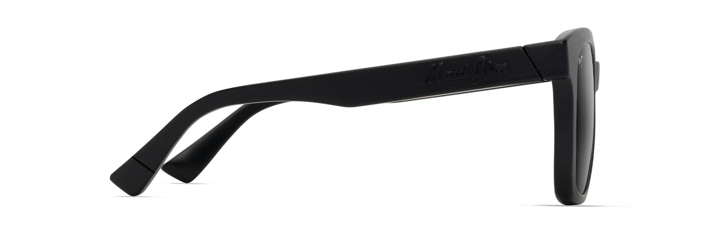 Maui Jim Honua Asian Fit 653-02A – Matte Black / Grey | Lentes de Sol