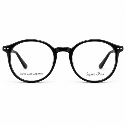 Sophia Oliver 17575 | Armazón de acetato negro