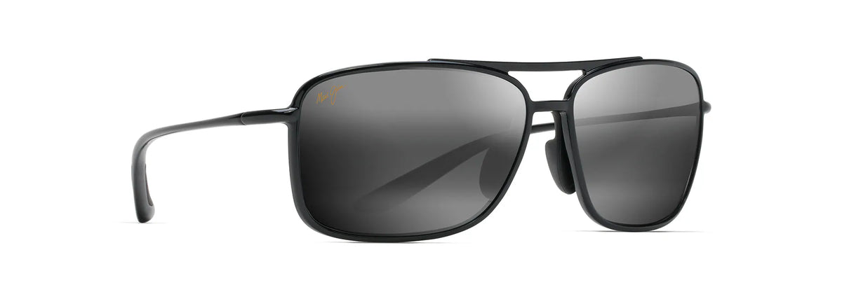 Maui Jim Kaupo Gap 437-02 – Black Gloss / Grey | Lentes de Sol