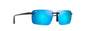 Maui Jim Laulima B626-14 – Shiny Trans DRK GREY / Blue Hawaii | Lentes de Sol