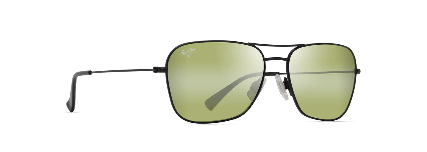 Maui Jim Na'auao HT675-02 – Matte Black Varnish / Neutral Grey | Lentes de Sol