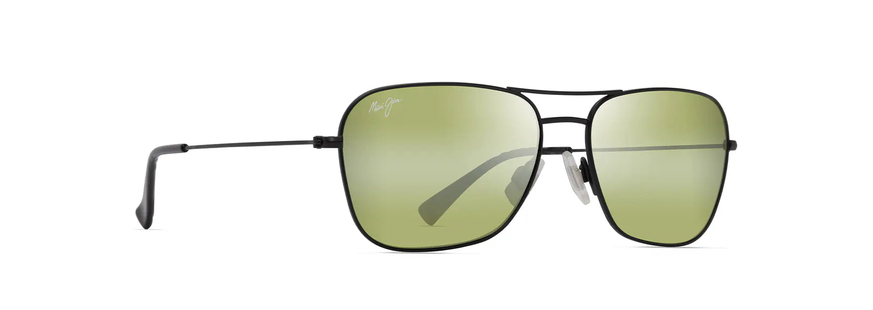Maui Jim Na'auao HT675-02 – Matte Black Varnish / Neutral Grey | Lentes de Sol