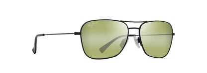Maui Jim Na'auao HT675-02 – Matte Black Varnish / Neutral Grey | Lentes de Sol