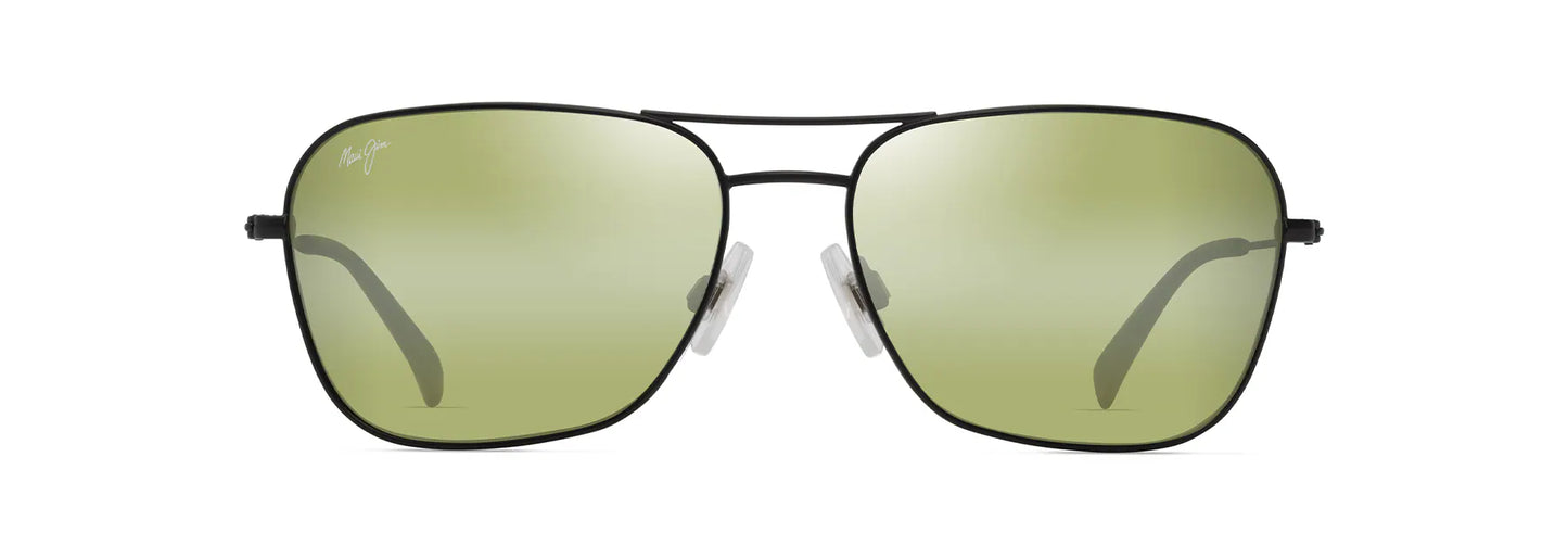 Maui Jim Na'auao HT675-02 – Matte Black Varnish / Neutral Grey | Lentes de Sol