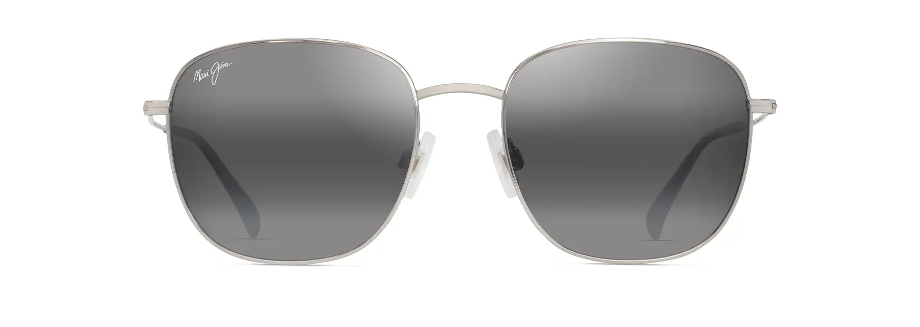 Maui Jim 'ōlali Asian Fit 657-17A – Shiny Silver / Grey | Lentes de Sol