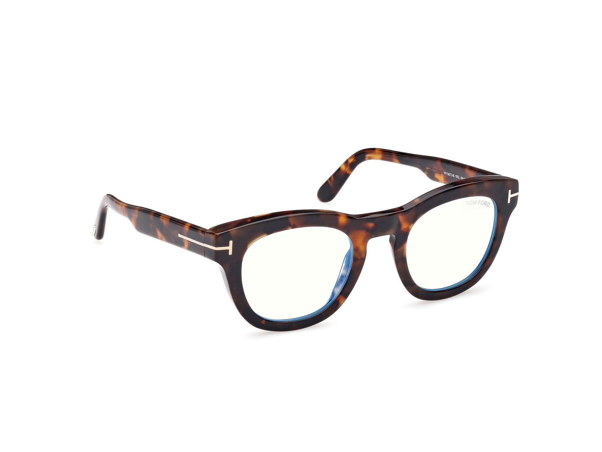Tom Ford FT5873-B – Armazón de Acetato Havana