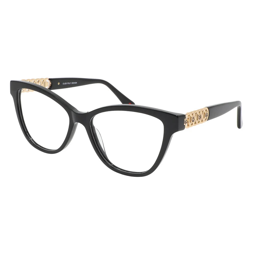 Cloe VLE.09013 – Black | Armazón de Acetato para Mujer