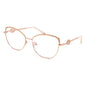 Cloe VLE.09035 – Gold Pink | Armazón de Acetato para Mujer