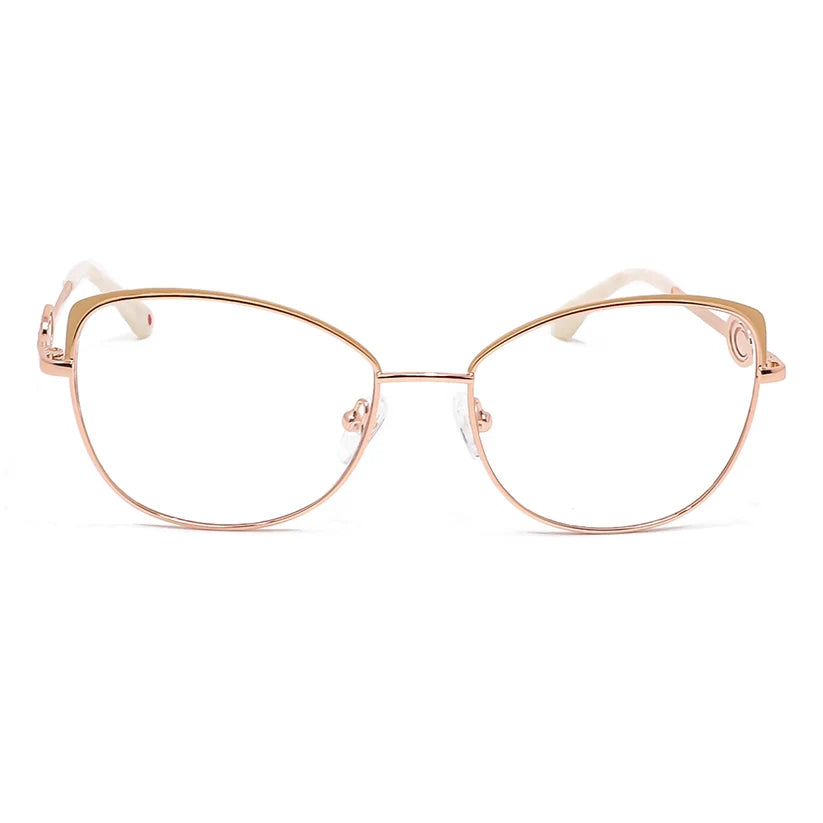 Cloe VLE.09035 – Gold Pink | Armazón de Acetato para Mujer