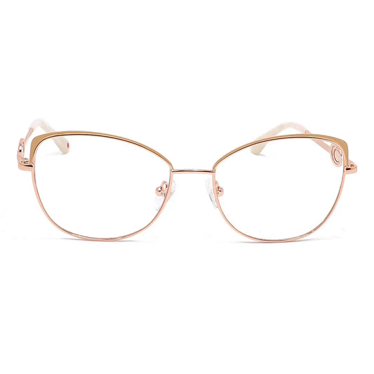 Cloe VLE.09035 – Gold Pink | Armazón de Acetato para Mujer