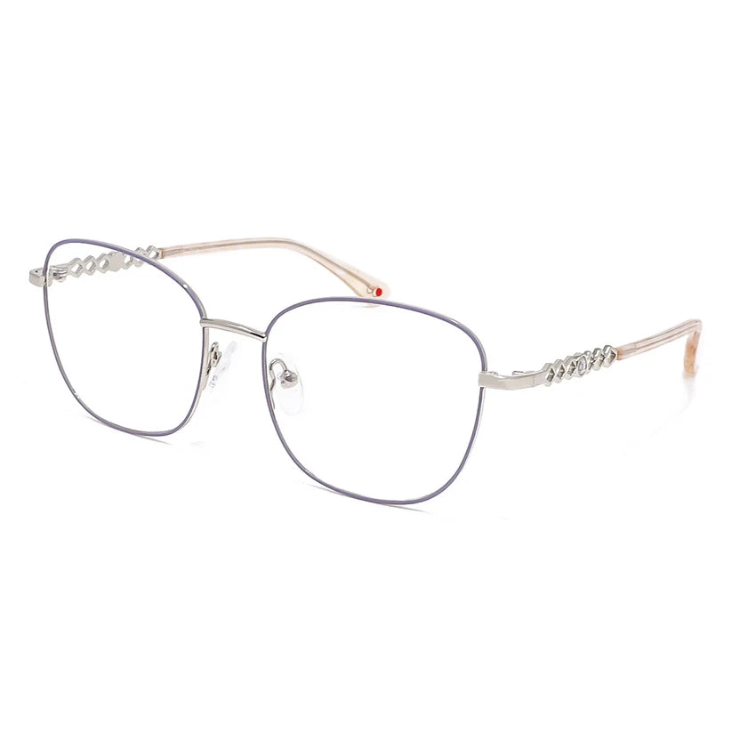 Cloe VLE.09049 – Silver | Armazón Metálico para Mujer