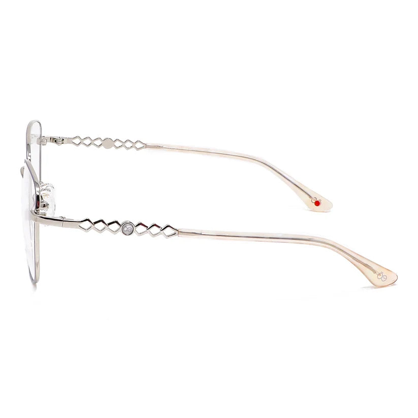 Cloe VLE.09049 – Silver | Armazón Metálico para Mujer