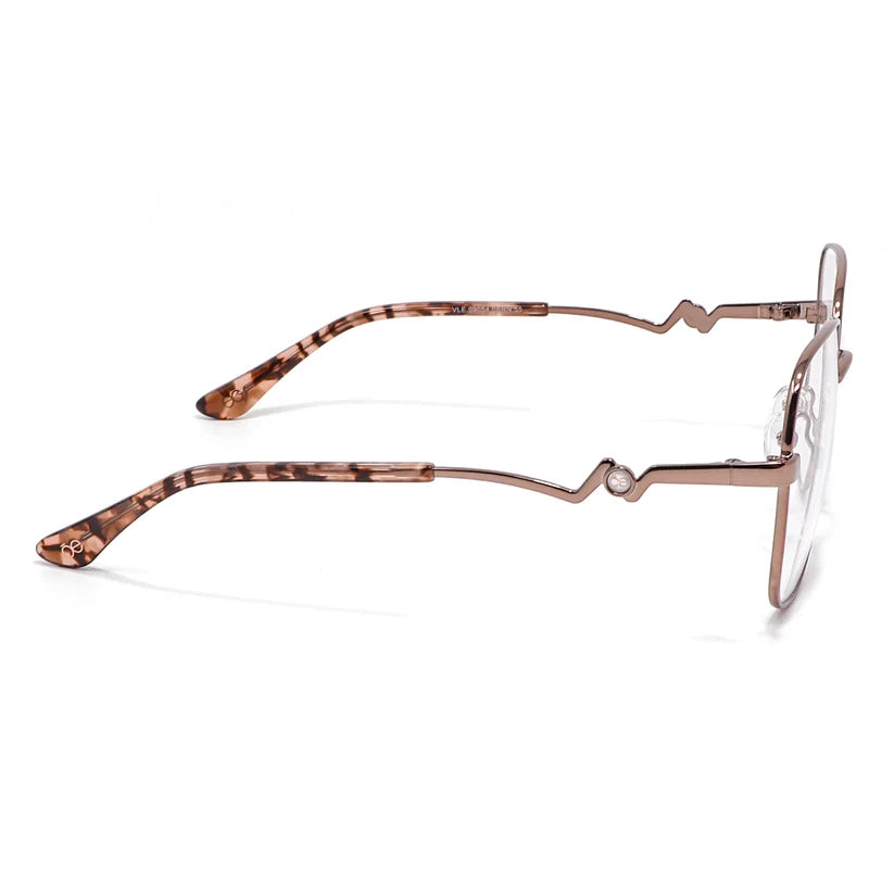 Cloe VLE.09054 – Brown | Armazón Metálico para Mujer