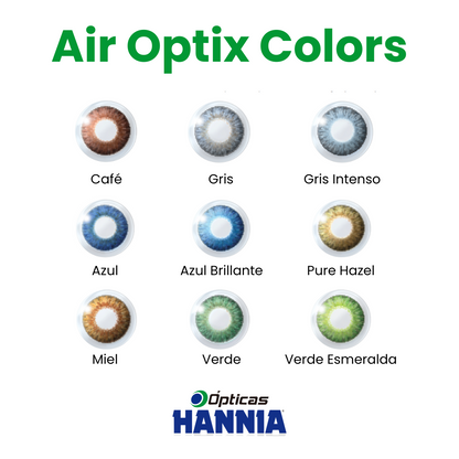 Air Optix Colors – Lentes de Contacto de Color Graduado