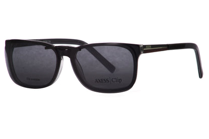 Axess Clip 2623 – Black Gray | Armazón de Acetato con Clip Polarizado