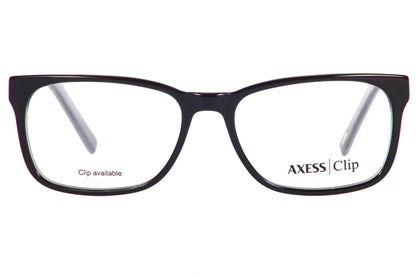 Axess Clip 2623 – Black Gray | Armazón de Acetato con Clip Polarizado