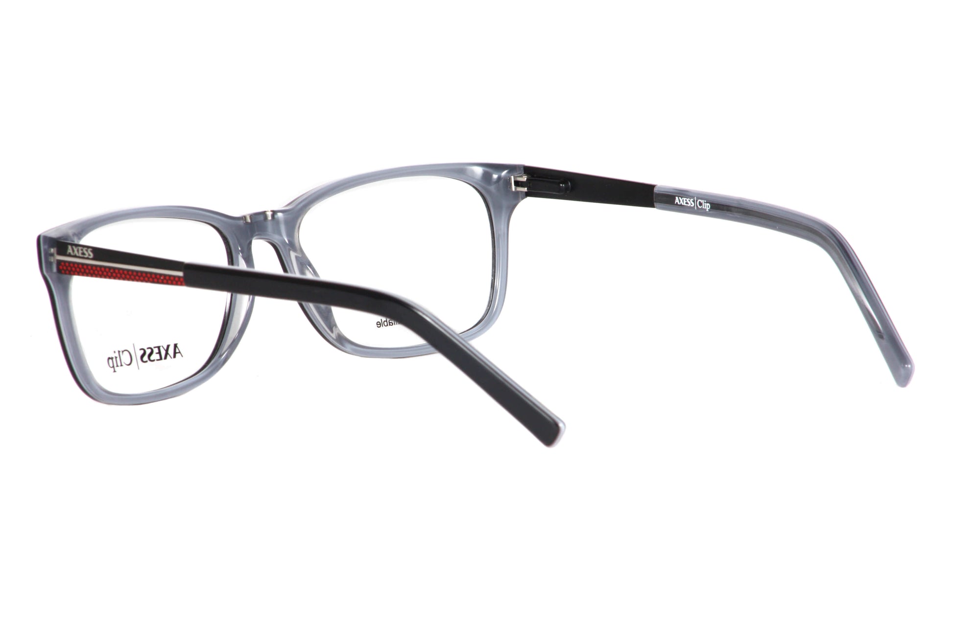 Axess Clip 2623 – Black Gray | Armazón de Acetato con Clip Polarizado