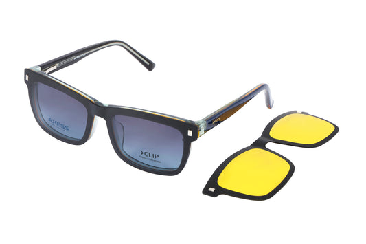 Axess Clip 2733 – Blue | Armazón de Acetato con Clip Polarizado