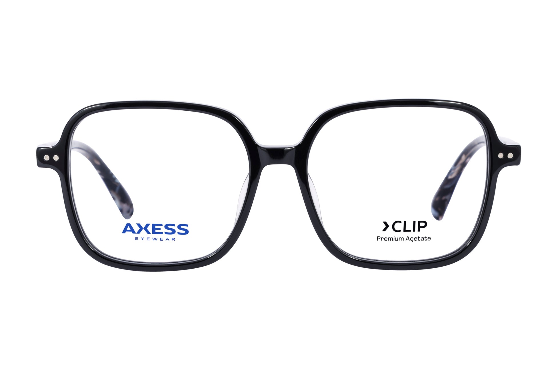 Axess Clip 2734 – Black Night | Armazón de Acetato con Clip Polarizado
