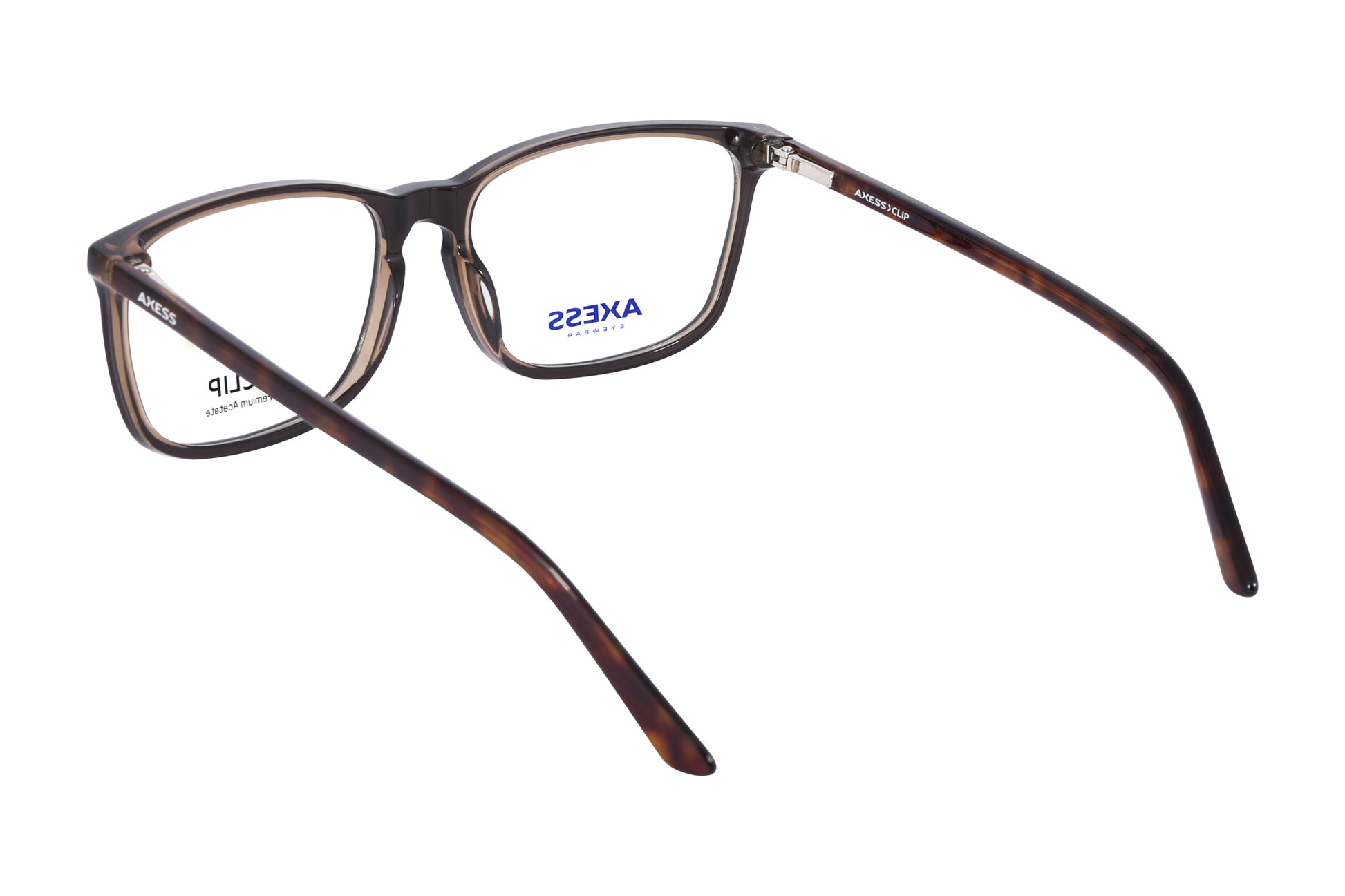 Axess Clip 2737 – Brown Demi | Armazón de Acetato con Clip Polarizado