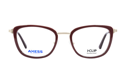 Axess Clip 2740 – Wine | Armazón de Acetato con Clip Polarizado
