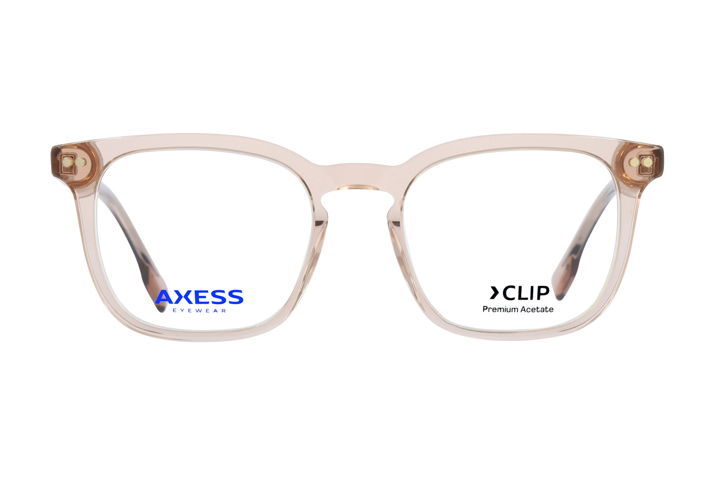 Axess Clip 2743 – Crystal Brown | Armazón de Acetato con Clip Polarizado