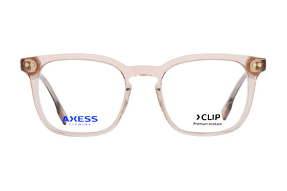 Axess Clip 2743 – Crystal Brown | Armazón de Acetato con Clip Polarizado