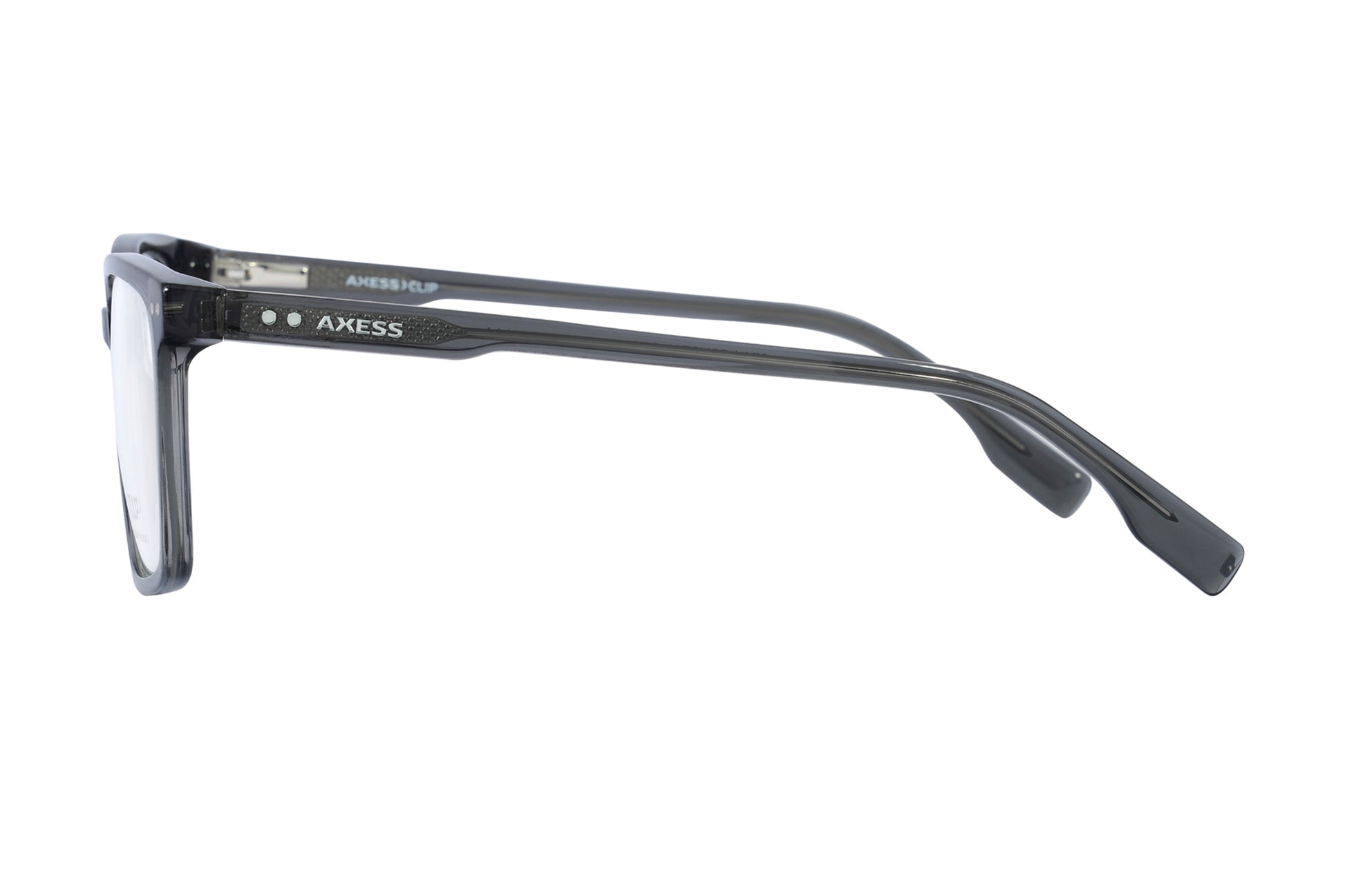 Axess Clip 2744 – Crystal Grey | Armazón de Acetato con Clip Polarizado