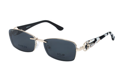 Axess Clip 3115 – SH.L. Gold Black | Armazón Metálico con Clip Polarizado
