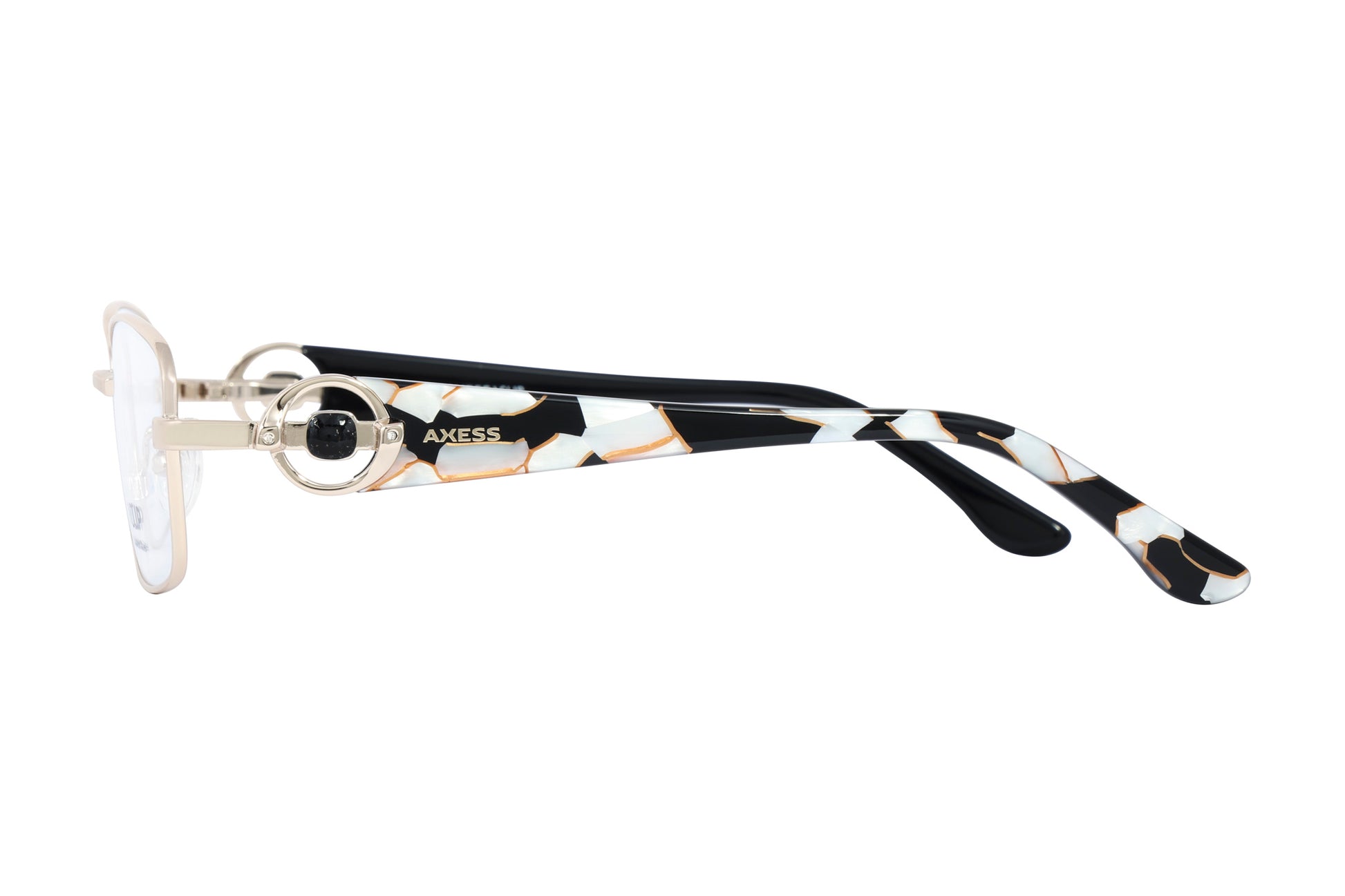 Axess Clip 3115 – SH.L. Gold Black | Armazón Metálico con Clip Polarizado