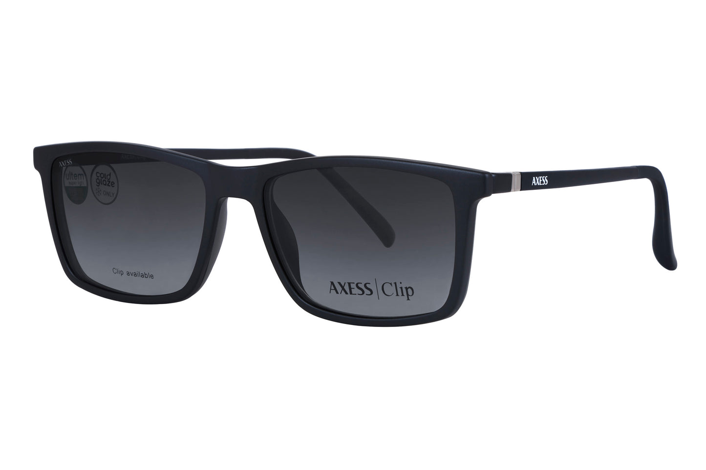 Axess Clip 6501 – M. Black Gradient | Armazón de Acetato con Clip Polarizado