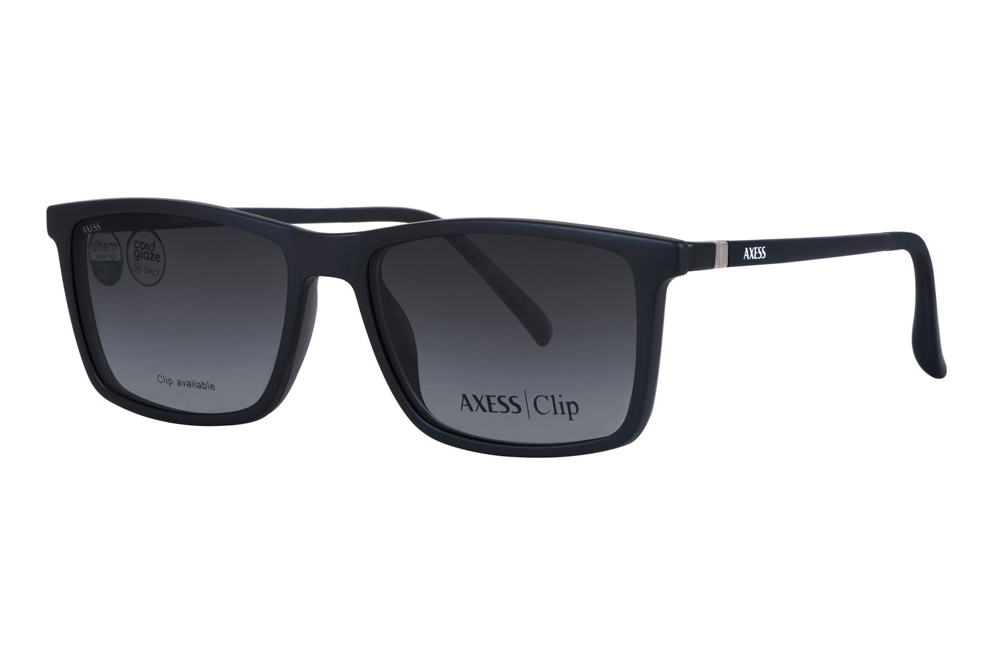 Axess Clip 6501 – M. Black Gradient | Armazón de Acetato con Clip Polarizado