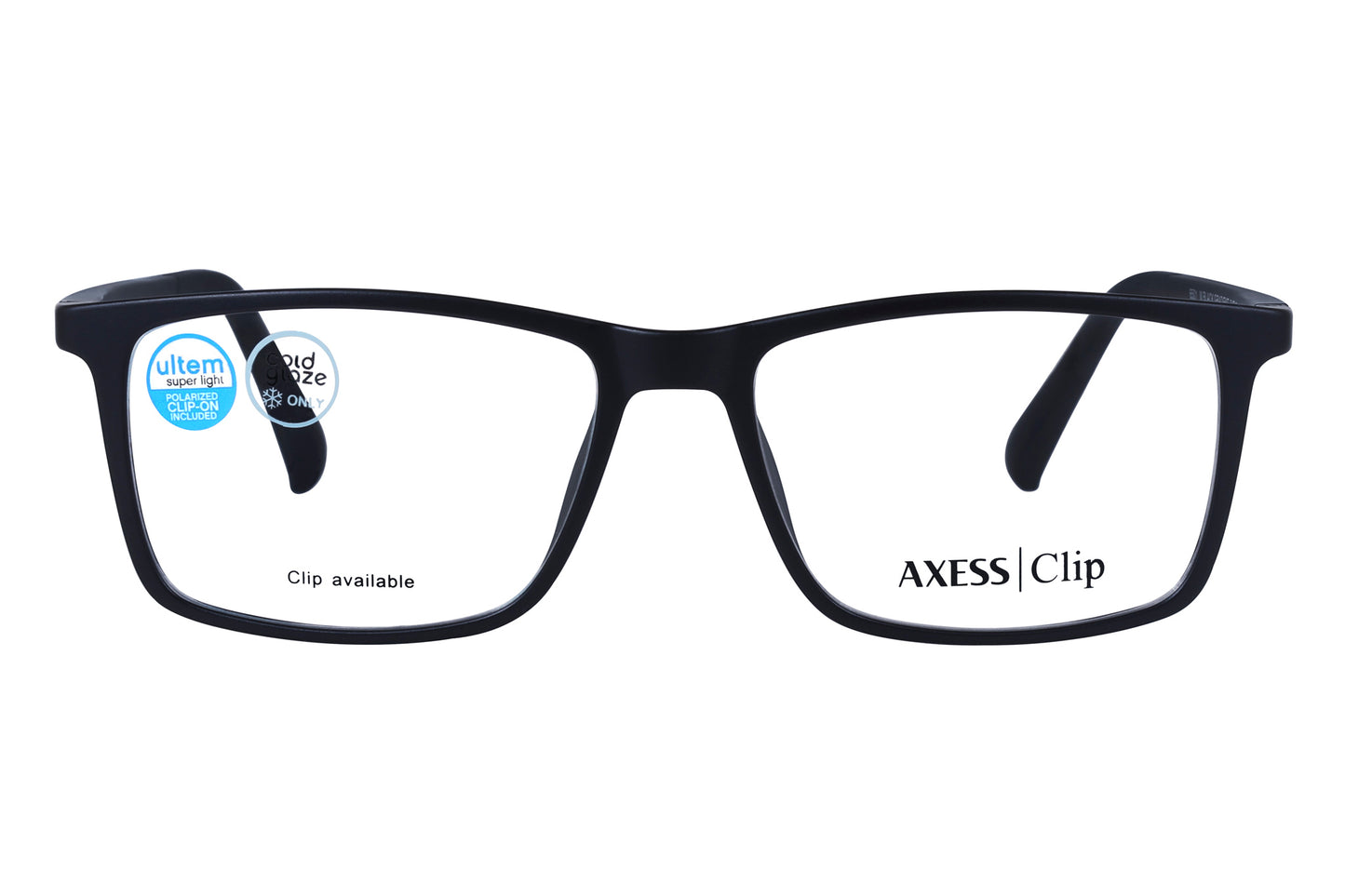 Axess Clip 6501 – M. Black Gradient | Armazón de Acetato con Clip Polarizado