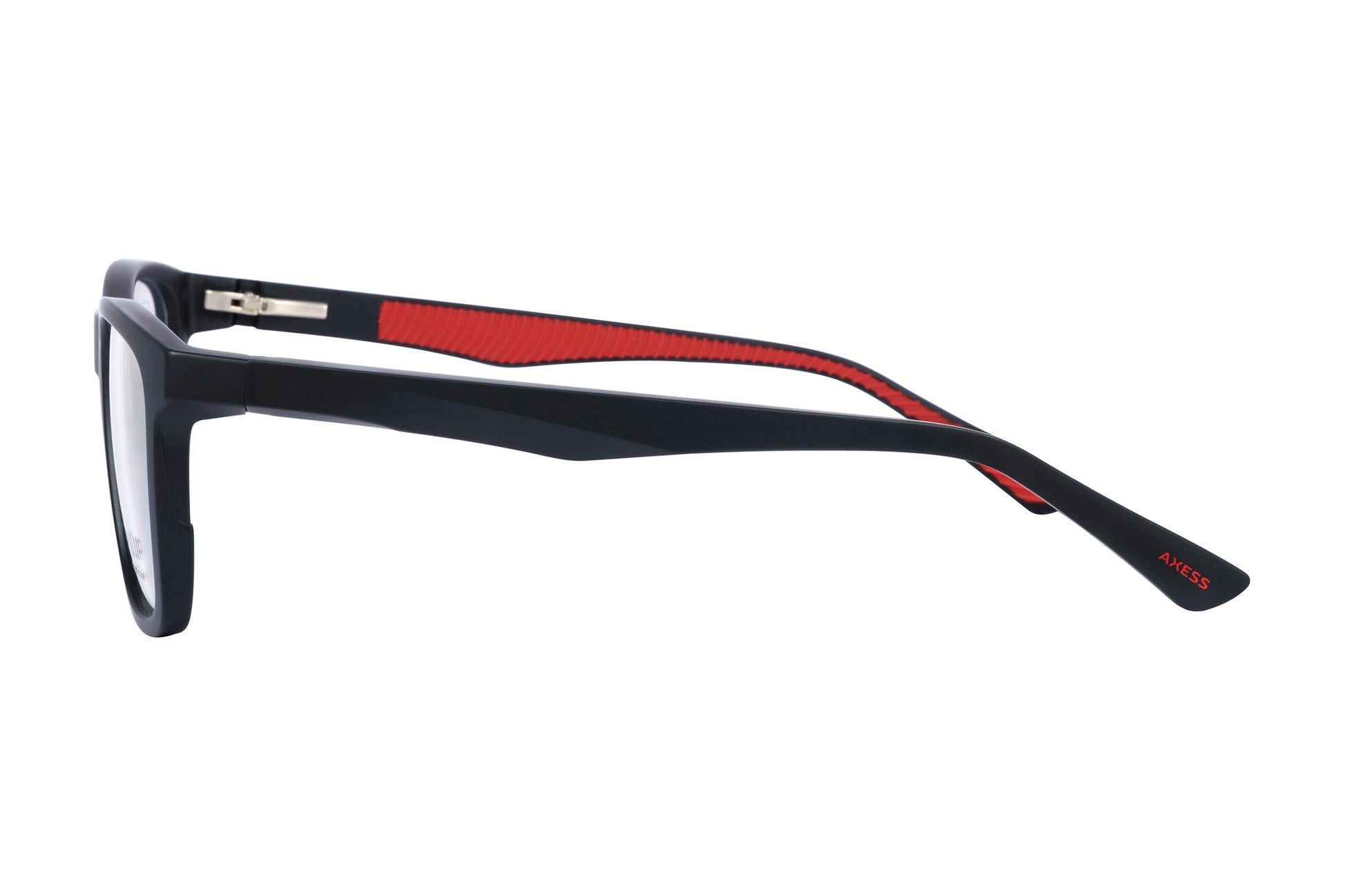 Axess Clip 6508 – Matt Black Red | Armazón de Acetato con Clip Polarizado