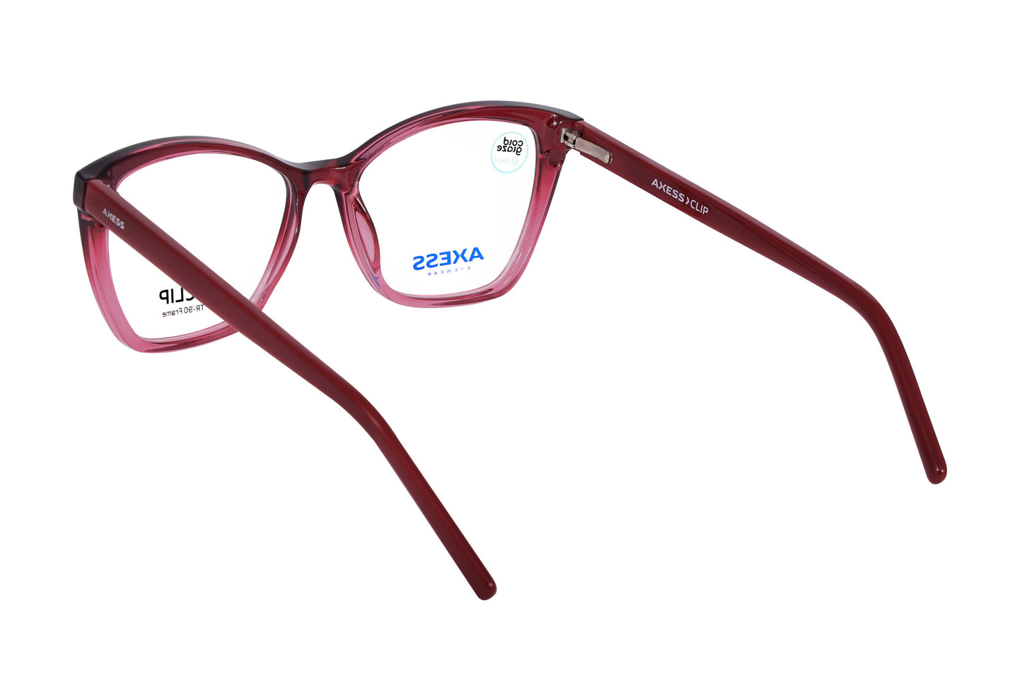 Axess Clip 6509 – Red | Armazón de Acetato con Clip Polarizado