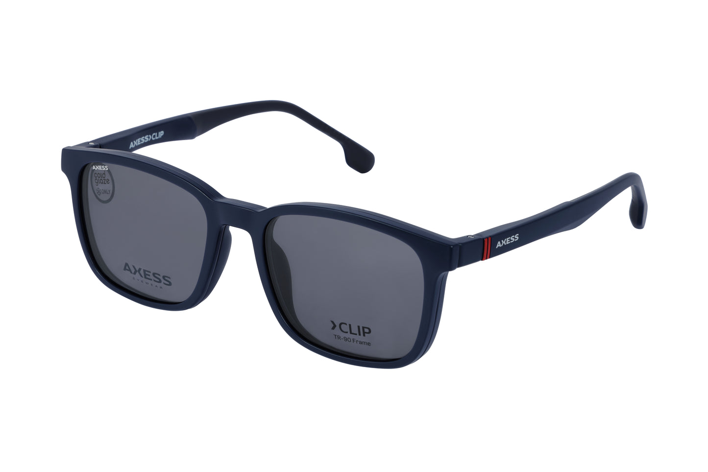 Axess Clip 6510 – M. Dark Blue | Armazón de Acetato con Clip Polarizado