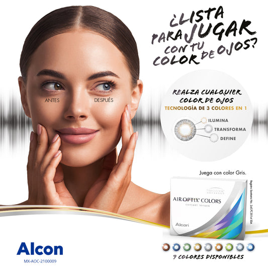 Air Optix Colors – Lentes de Contacto de Color Graduado