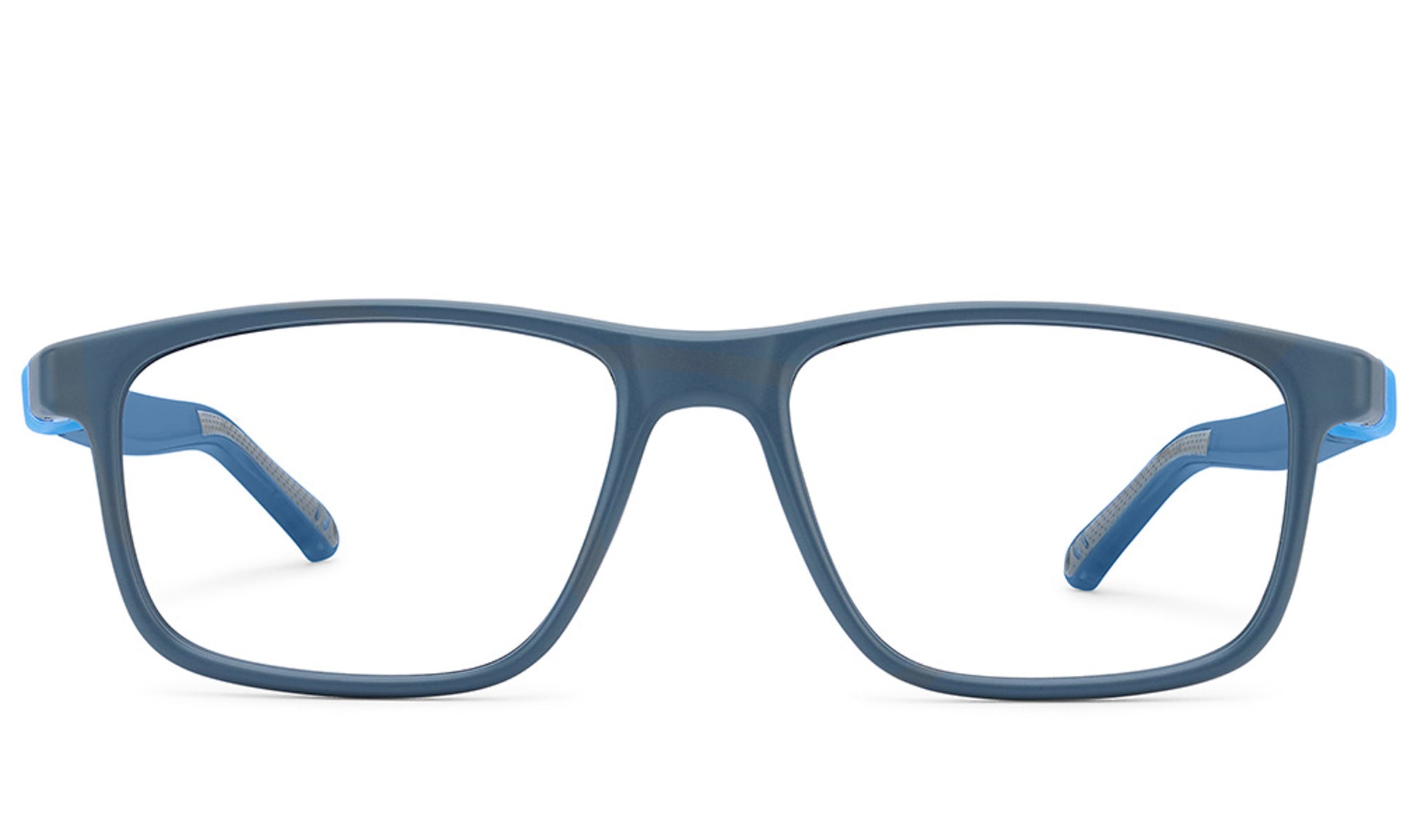 NANOvista NAO3172252 – Armazón infantil Siliflex gris satín/azul
