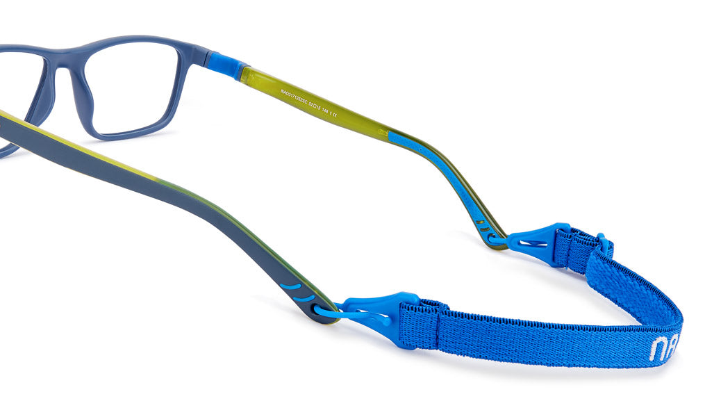NANOvista NAO3171252SC – Armazón infantil Siliflex Clip bi marino/lima