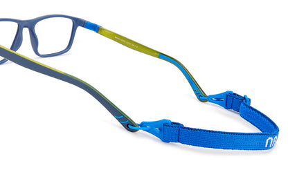 NANOvista NAO3171252SC – Armazón infantil Siliflex Clip bi marino/lima