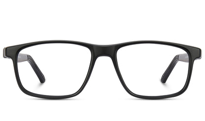 NANOvista NAO3170154 – Armazón infantil Siliflex negro/negro